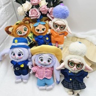 Crazy Animal City Overalls Duffy Doll Pendant Lingna Belle Star Delu Plush Baby Clothes Toy Clothes 