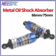 NEEBRC MJX 1/14 1/16 RC Car Shock Absorber 66/75mm Metal Oil Damper For MJX 14303 14304 14207 16208 