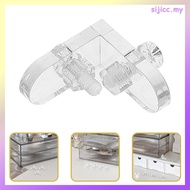 15pcs Clear Acrylic Corner Braces for Display Cabinets Transparent Acrylic Corner Bracket Corner Bra