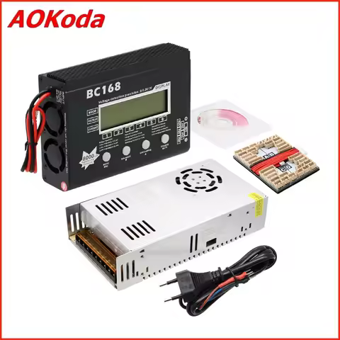 AOK BC168 1-6S 8A 200W 8000mA Current LCD Intellective Display Balance Charge/Discharge Lipo/Lithium