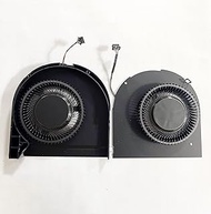  Fleshy Leaf CPU+GPU Cooling Fan Replacement for Dell Precision 7550 7560 M7550 M7560 2020 RTX5000 