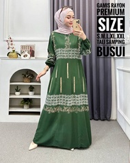 Batik Usman - Gamis Terbaru twill rayon premium pekalongan gamis twil batik cap super abstrak - Home