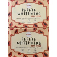 1pcs Qivea Papaya Whitening Skin Soap Srub