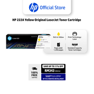 HP 222A Yellow Original LaserJet Toner Cartridge - for HP LaserJet Pro 3203 3288 MFP 3303 MFP 3388 P