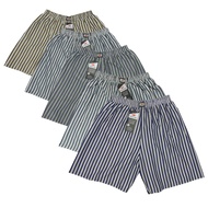Shorts Men's home wear, men's striped shorts