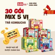 Trà Kombucha BẢN F&B Healthy Dùng Đường Không Calo Ăn Kiêng Bản Cà Phê Chọn Vị Theo Yêu Cầu