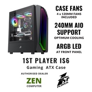 # 1ST PLAYER™️ IS-6 (Black / White) | ATX Computer Case #