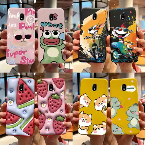 For Samsung Galaxy J7 2017 J5 2017 J3 2017 Case Cover Soft Silicone Cartoon Bear Coque For Samsung J