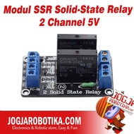 Modul SSR Solid State Relay 2 Channel 2Ch Chanel 5V for Arduino