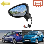 Left Side Electric Wing Mirror Heated Primed For Ford Fiesta MK7 Hatchback 08-12