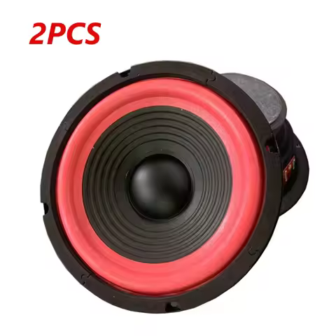 2Pcs HiFi Woofer Speaker 5/6/8/10 Inch 25W 30W 50W 60W 4Ohm Full Range Subwoofer Loudspeaker Car Aud