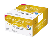 FERN C GOLD Ascorbic Acid+Cholecalciferol (Vitamin D3) + Zinc 500mg/1000 IU/ 10mg 20 capsules