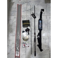 JORAN SET UNTUK CASTING SPINING DAIDO CARBON SOLID 180 KATROL FUGU