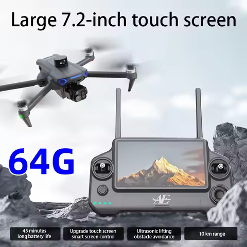 AE30 GPS Drone With 8K HD Camera 3-axis Gimbal Brushless Laser Obstacle With Airdrop FPV RC Dron
