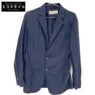 Journeyman 海軍藍透明足球夾克，M 碼