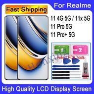 Original Fro Realme 11 4G Realme 11 5G 11x 5G 11 Pro 5G 11 Pro Plus 5G LCD Display Touch Screen Repl