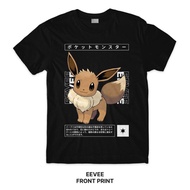 EEVEE EVOLUTION POKÉMON Series T-Shirt (Singapore 3-5 Days Delivery) Custom Print Customise Printing