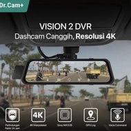 CHANEL Dr.Cam+ Vision 2 Dash Cam Rearview Mirror 4K Dual Channel 24H Monitor