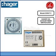 Hager Timer EHN711 24hrs Analog Timer