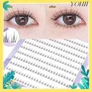 YOHII Air Lower Eyelashes, Makeup Tools DIY Lash Extension Bottom Lash Clusters, 6mm Under Bottom La