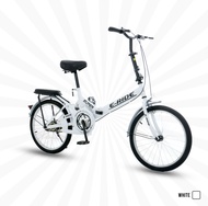 E-RIDE FOLDING BIKE 20" INCH / BASIKAL LIPAT 20" INCH MURAH / SESUAI UNTUK 8 TAHUN KEATAS