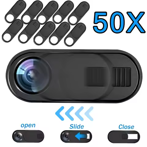 1/20/50PCS Webcam Cover Mobile Phone Laptop Slide To Close/Open Webcam Blocker in Car Camera Privacy