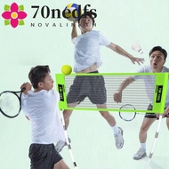 NEDFS Badminton Net, Height Adjustable with Carry Bag Volleyball Tennis Training Net, Portable Fold 