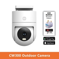 Xiaomi Mijia Outdoor Camera CW300 CCTV 2.5K 4 Megapixel Camera 360 Degree Color Night Vision Light W