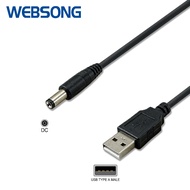 USB to DC Cable 5.5x2.1 80CM Websong