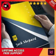 Resume Booklet - 8 custom pages (Easy edit)