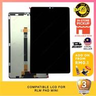 BROSHOP Compatible Lcd For Ori REALM Pad Mini Digitizer Skrin Glass Touch Screen MO