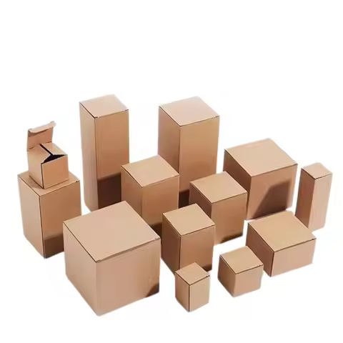 10pcs 12x12x12cm Corrugated cardboard box packaging box, product packaging box, handmade product pac