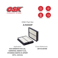 OSK AIR FILTER for KIA SORENTO UM 2016 (PETROL)  28113-A9100