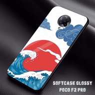 HP GM60 Softcase Glossy Xiaomi | F2 Propoco | Case poco | Kesing F2Pro Silicone Glitter Glass Cover 