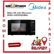 Midea MMO-AM920MZ(BK) Black Solo Microwave Oven, 20L