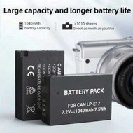 LP-E17 7.2V 1040mAh Rechargeable LPE17 LP E17 Suitable for Canon Camera Battery EOS M3 EOSM5 EOSM6 7