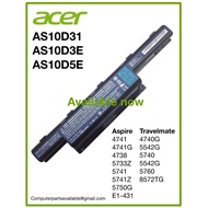 Acer AS10D41 AS10D3E AS10D5E for Aspire 4741 4741G 4738 5733Z 5741 5741Z 5750G E1-431 4740G 5542G 57