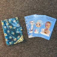 [3 Ziplock] Paket binder jelly nabung a6/ binder keuangan murah / binder a6 / binder sequin binder d