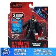 [Original] Batman Movie 4-Inch Action Figure - Wingsuit Batman Toys for Kids Boys Girls