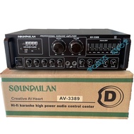 🚚✔(ส่งฟรี) แอมป์ขยายเสียง เครื่องขยายเสียง3500W PM.PO power amplifier BLUETOOTH USB MP3 SD CARD รุ่น