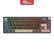 【100% Asli】RK Royal Kludge R65 Keyboard Mekanik Berkabel dengan Kenop Volume Keyboard Gaming Gasket 