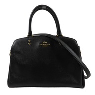 COACH 牛皮皮革Lillie Carryall Large手挽肩背兩用袋