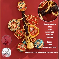 GANTUNGAN Feng Shui Pixiu Lucky Lucky Keychain Lucky Keychain Beautiful Accessories for Men Women