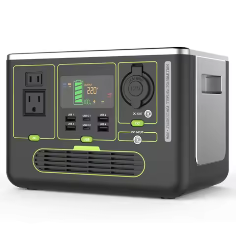 444Wh 120000mAh 300W 500W portable power station generator Portable Solar Generator Power Bank Power