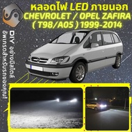 CHEVROLET ZAFIRA ไฟ LED ภายนอก ไฟต่ำ ไฟสูง หลอดไฟหน้ารถยนต์​ ไฟหรี่ ไฟถอยหลัง ไฟเลี้ยว ไฟเบรค 100% CANBUS Opel Zafira A B - MixITMax