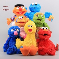 COD!!! Sesame Street Hand Puppet Elmo Cookie Monster Ernie Plush Toys Stuffed Kids Dolls Gifts Educational Toy