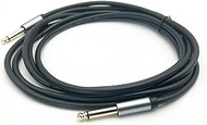 Instrument Cable 6.3mm Guitar Lead, Jack Lead Cable (Mono Audio Cable with Jack Plugs for Electric/b