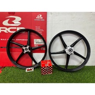 Rim Custom RCB SP522 140/140 DEPAN LC5S Y125 LCV8 SRL LAGENDA LC135 135LC HUB BM POWER DESIGN MOTOR 