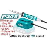20V Total TSILI2001 Lithium battery solder WITHOUT BATTERY AND CHARGER