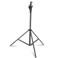 Sprcsg 4m/157in Light Stand 2-in-1 Adjustable Boom Multifunctional Tripod Heavy Duty 5kg/11lbs Load 